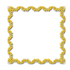 Frame, in the style of an ornament, Vector illustration eps 10, Art.	