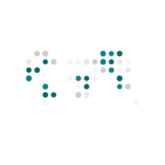 World 3 Silhouette Pixelated pattern map illustration