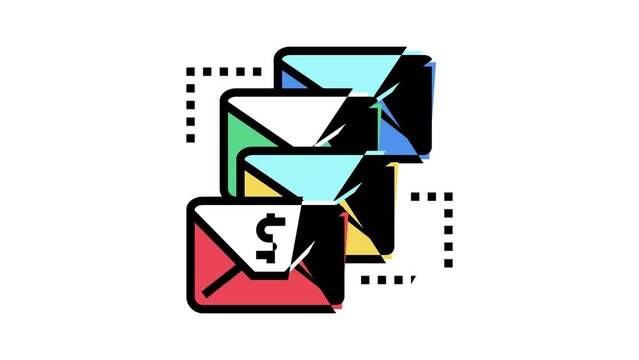 email sequence color icon animation