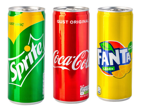Editorial photo of Classic Coca-Cola can