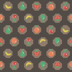 Fruit Game in Brownish