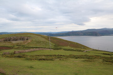 Fototapeta premium Landscape around Llandudno, Wales United Kingdom