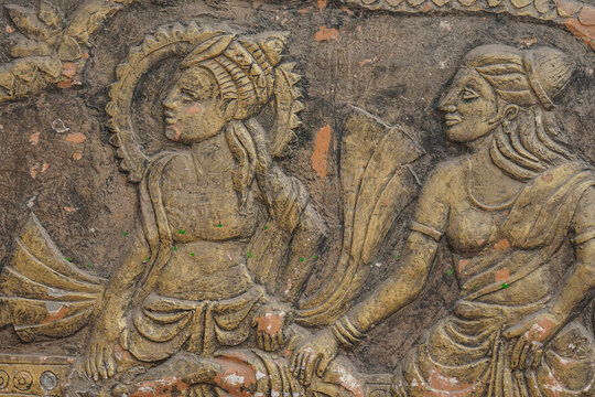 Ram sita wall art image HD