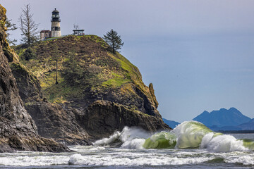 lighthouse on the coast