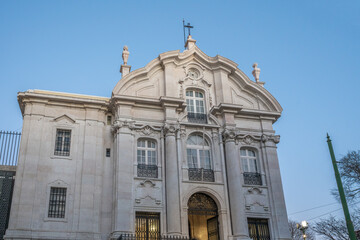 Fototapeta na wymiar Saint Anthony Church (Igreja Santo Antonio de Lisboa) - Lisbon, Portugal