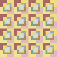 Retro seamless geometric pattern, great design for any purposes.