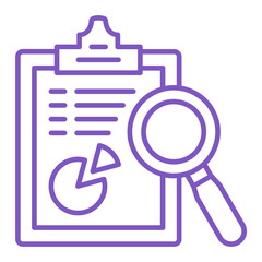 Research Multicolor Line Icon