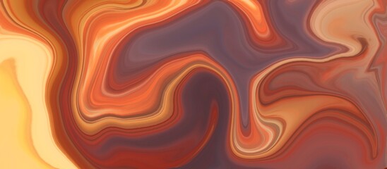 abstract background with waves acrylic illustration