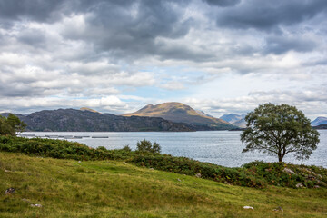 Obraz premium Loch Shieldaig n Schottland