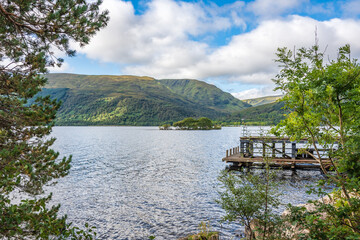 Loch Lomond in Schottland