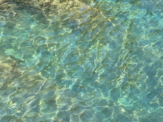 Water sea turquoise clear aqua background.