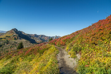 autumn in the mountains