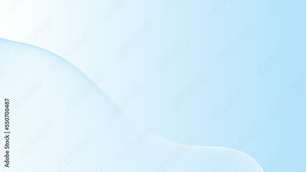 Poster abstract blue wave lines pattern background. abstract blue wave background. blue minimal round lines