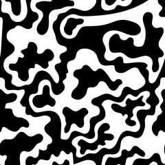 Abstract urban pattern with wave shapes and wave spots