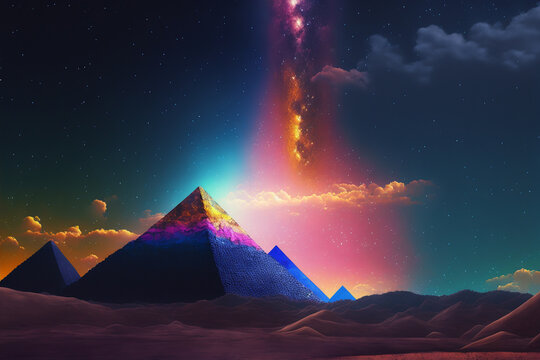 pyramid in the sky