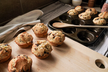 fresh homemade muffins