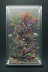 aquarium with corals and fauna