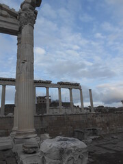 Fototapeta premium ruins of ancient roman forum