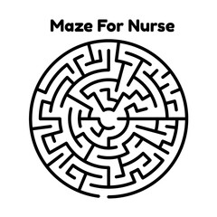 Maze Challenge for Nurse