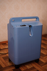 Oxygen concentrator. Oxygen generator. Medical equipment oxygen apparatus for breathing. Treatment...