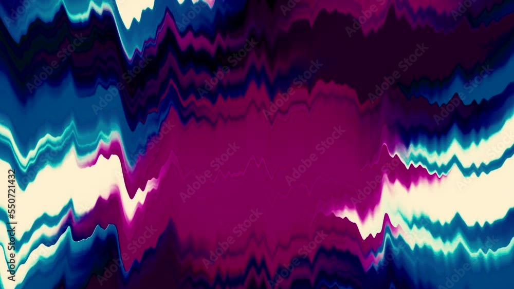 Aufkleber animated background with flowing layers of paints. motion. colorful smudges in distorted animation w