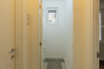Empty entrance corridor apartment interior
