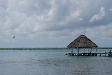 pier on the beach