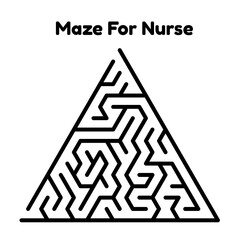 Maze Challenge For Nurse