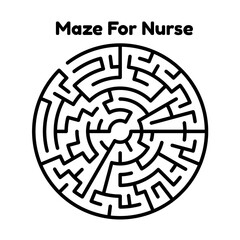 Maze Challenge For Nurse