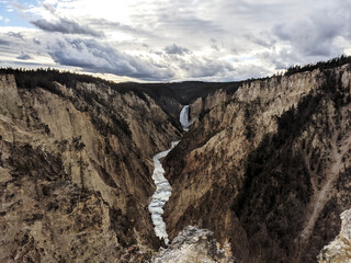 Grand Canyon of the Yellowstone Lower Falls