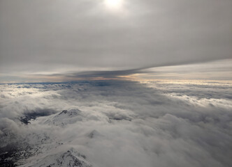 Cloudscape View From Plane