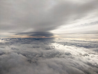 Cloudscape View From Plane