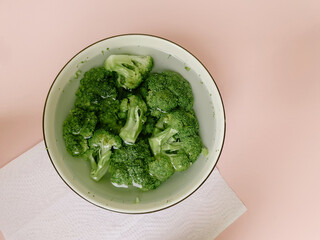 broccoli in a bowl