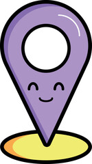 Location icon professionally on a white background