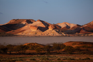 Naklejka premium Anna Creek Painted Hills, South Australia, Australia.