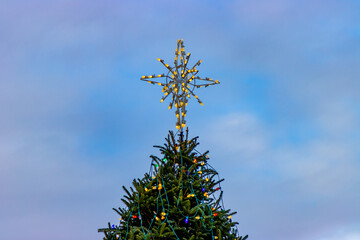 Christmas tree top