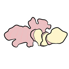 Illustration red ginger 