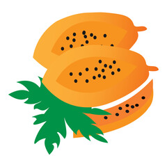 papaya logo vektor