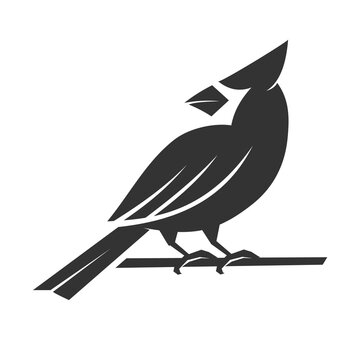 recommend clip art: cardinal bird logo template Icon Illustration Brand Identity