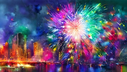 The fireworks light up the sky in a spectrum of colors, each one more beautiful than the last. The crowd oohs and ahhs at the display, clapping and cheering when their favorite color appears.children 