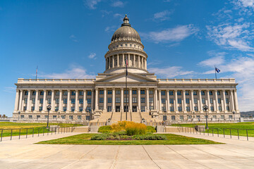 Obraz premium Utah State Capitol Building in Salt Lake City.