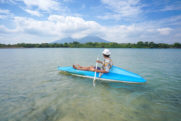 Bilik Beach is located in Baluran National Park (Indonesia). Bilik Beach is being developed into a tourist destination by the local government.