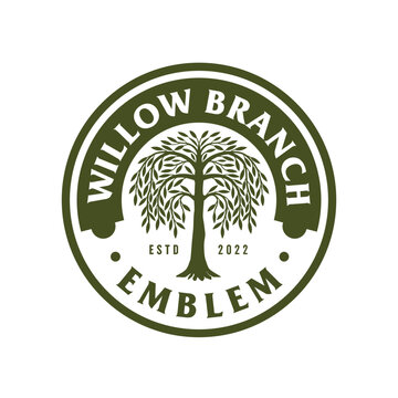 willow tree emblem template