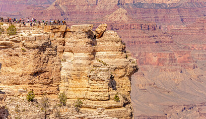 Grand Canyon Arizona South Rim near Mather Point