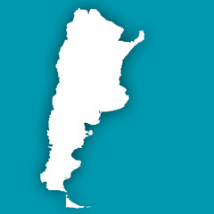 Argentina Country Map Image