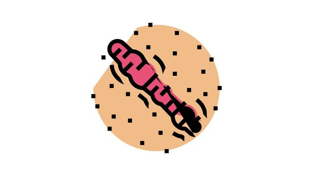 keloid scar color icon animation