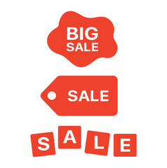 sale labels set