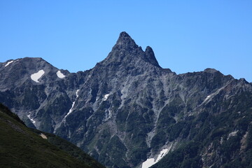 槍ヶ岳･北アルプス･山岳風景･登山