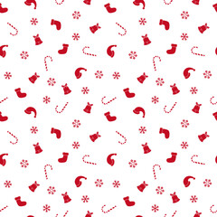 Four-square consecutive Christmas festival element pattern