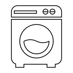 Dry machine, electric machine, household appliance icon